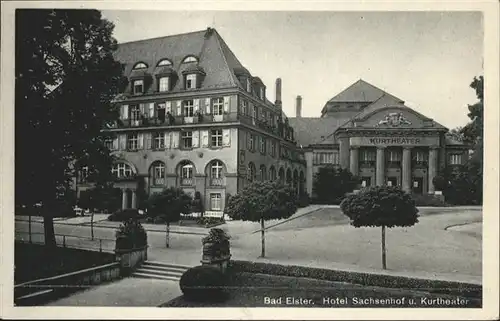 Bad Elster Hotel Sachsenhof Kurtheater / Bad Elster /Vogtlandkreis LKR