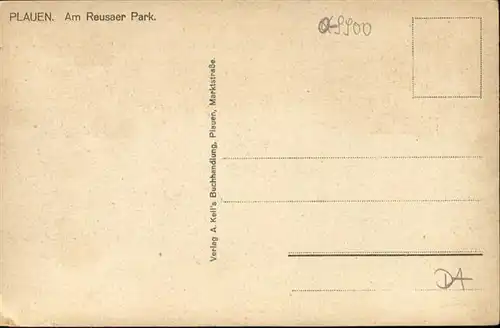 Plauen Vogtland Reusaer Park / Plauen /Vogtlandkreis LKR