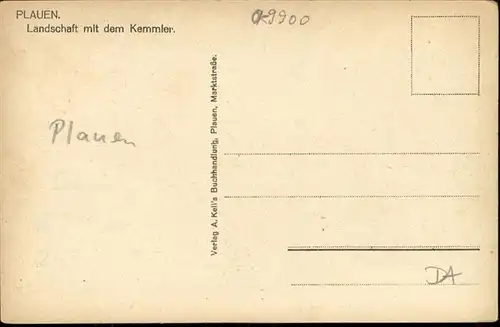 Plauen Vogtland Kemmler / Plauen /Vogtlandkreis LKR