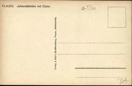 Plauen Vogtland Johannis Kirche Elster / Plauen /Vogtlandkreis LKR