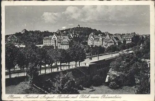 Plauen Vogtland Friedrich August Bruecke Baerenstein / Plauen /Vogtlandkreis LKR