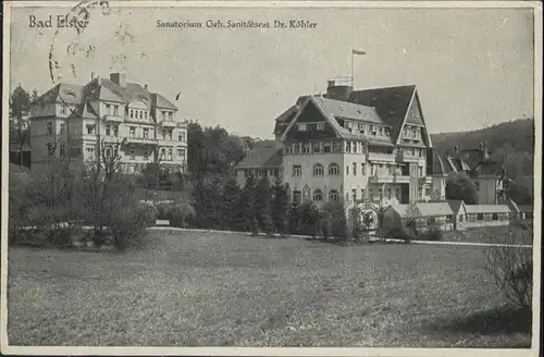 Bad Elster Sanatorium Dr Koehler / Bad Elster /Vogtlandkreis LKR