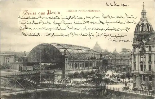 Berlin Bahnhof Friedrichstrasse / Berlin /Berlin Stadtkreis