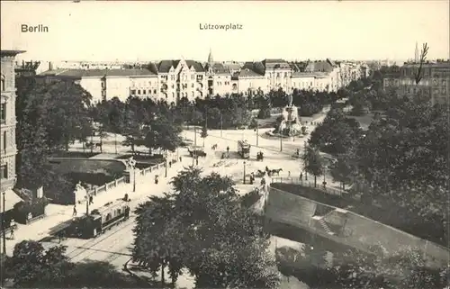 Berlin Luetzowplatz Strassenbahn Kutsche / Berlin /Berlin Stadtkreis