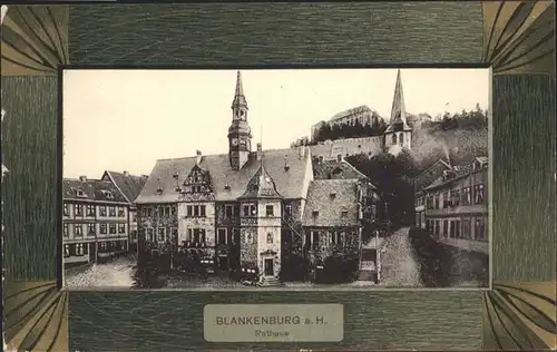 Blankenburg Harz Rathaus  / Blankenburg /Harz LKR