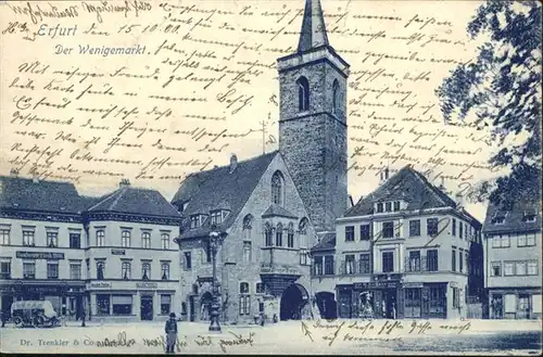 Erfurt Wenigemarkt / Erfurt /Erfurt Stadtkreis