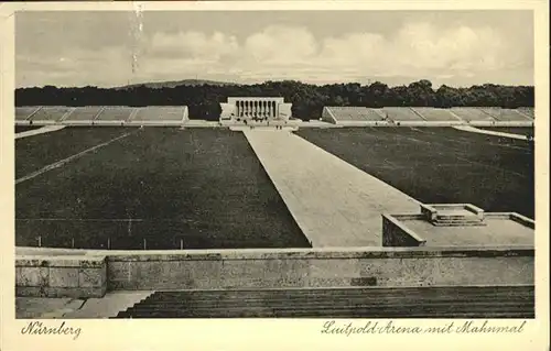 Nuernberg Luitpold Arena Mahnmal / Nuernberg /Nuernberg Stadtkreis