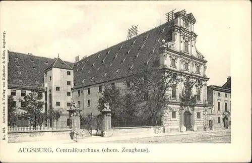 Augsburg Zentralfeuerhaus Zeughaus / Augsburg /Augsburg LKR