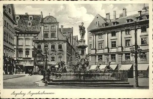 Augsburg Augustus Brunnen / Augsburg /Augsburg LKR