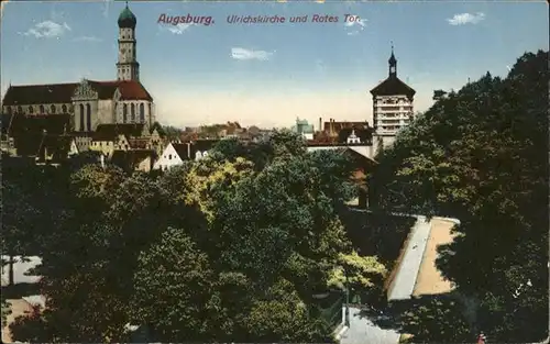 Augsburg Ulrichs Kirche Rotes Tor / Augsburg /Augsburg LKR