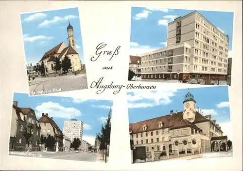 Augsburg Oberhausen St Peter Paul Josefinium Schule / Augsburg /Augsburg LKR