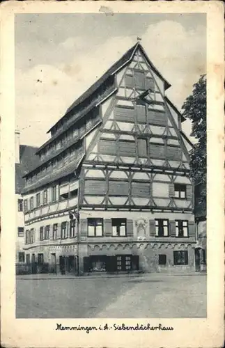 Memmingen Siebendaecherhaus / Memmingen /Memmingen Stadtkreis