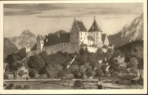 Fuessen Hohes Schloss /  /