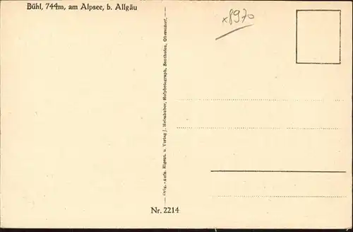 Immenstadt Allgaeu  / Immenstadt i.Allgaeu /Oberallgaeu LKR