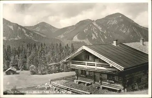 Immenstadt Allgaeu Baecker-Alm / Immenstadt i.Allgaeu /Oberallgaeu LKR