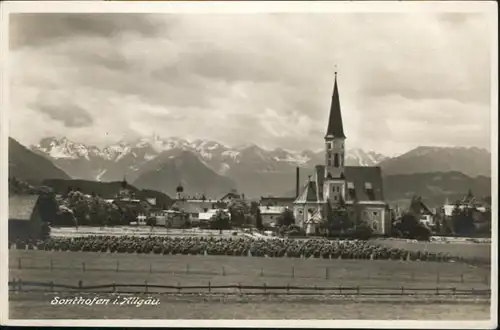 Sonthofen Oberallgaeu Kirche  / Sonthofen /Oberallgaeu LKR