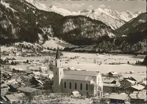 Hindelang Kirche  / Bad Hindelang /Oberallgaeu LKR