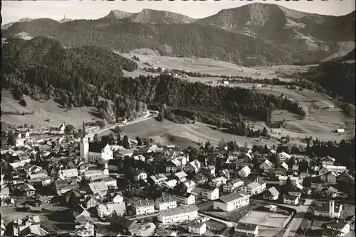 Oberstaufen Fliegeraufnahme  / Oberstaufen /Oberallgaeu LKR