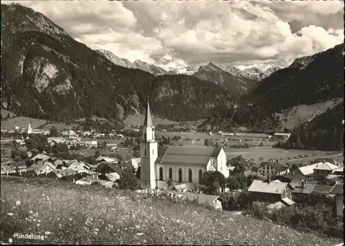 Hindelang Kirche  / Bad Hindelang /Oberallgaeu LKR