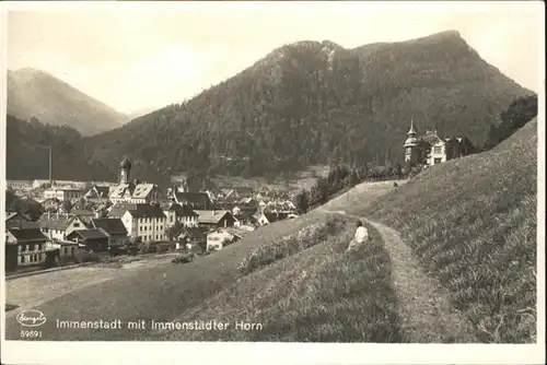 Immenstadt Allgaeu Immenstaedter Horn / Immenstadt i.Allgaeu /Oberallgaeu LKR