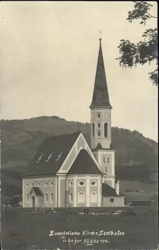 Sonthofen Oberallgaeu Kirche  / Sonthofen /Oberallgaeu LKR