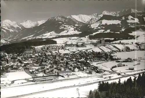 Sonthofen Oberallgaeu Fliegeraufnahme  / Sonthofen /Oberallgaeu LKR