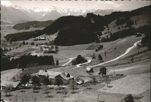 Sonthofen Oberallgaeu Fliegeraufnahme  / Sonthofen /Oberallgaeu LKR