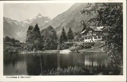 Oberstdorf Christlessee / Oberstdorf /Oberallgaeu LKR