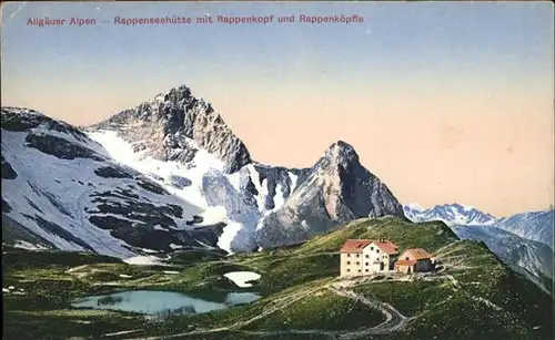 Oberstdorf Allgaeuer Alpen 
Rappenkopf, Rappenkoepfle / Oberstdorf /Oberallgaeu LKR