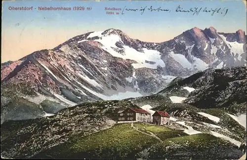 Oberstdorf Nebelhornhaus
Nebelhorn / Oberstdorf /Oberallgaeu LKR