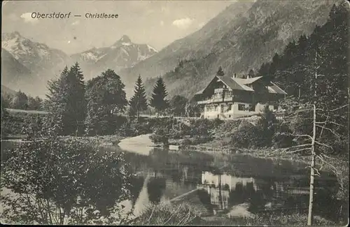 Oberstdorf Christlessee / Oberstdorf /Oberallgaeu LKR