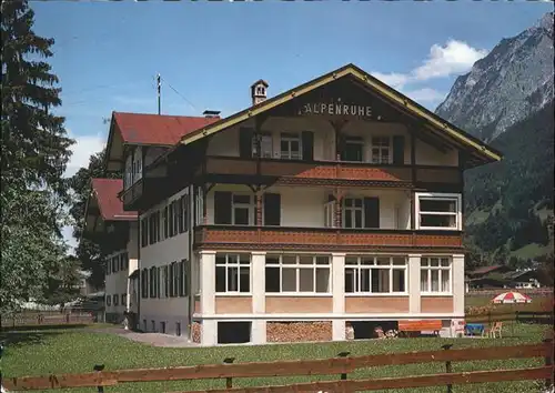 Oberstdorf Fremdenheim Alpenruhe / Oberstdorf /Oberallgaeu LKR