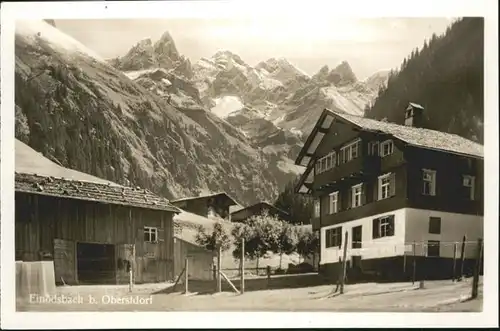 Oberstdorf Einoedsbach / Oberstdorf /Oberallgaeu LKR