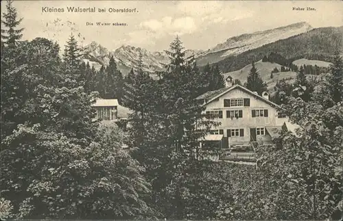 Oberstdorf Kleines Walsertal / Oberstdorf /Oberallgaeu LKR