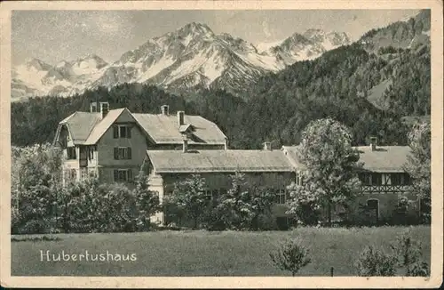 Oberstdorf Fremdenheim Hubertushaus Oberstdorf / Oberstdorf /Oberallgaeu LKR