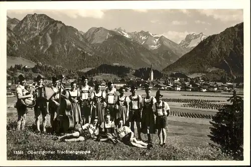 Oberstdorf Trachtengruppe / Oberstdorf /Oberallgaeu LKR