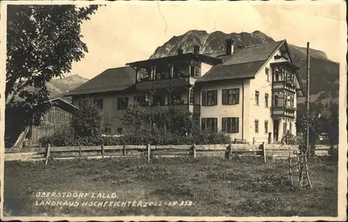 Oberstdorf Landhaus Hochfeichterzoll / Oberstdorf /Oberallgaeu LKR