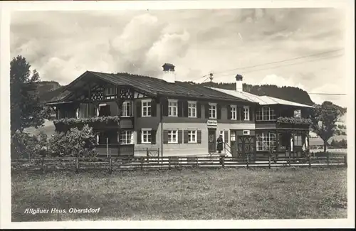 Oberstdorf Allgaeuer Haus / Oberstdorf /Oberallgaeu LKR