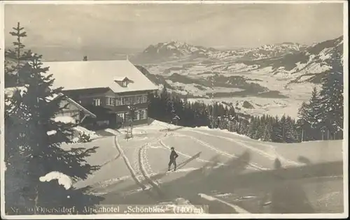 Oberstdorf Alpenhotel Schoenblick / Oberstdorf /Oberallgaeu LKR