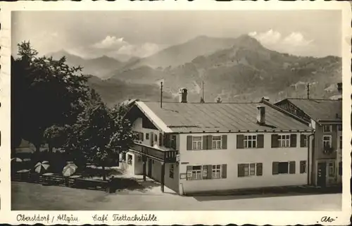 Oberstdorf Cafe Trettachstueble / Oberstdorf /Oberallgaeu LKR