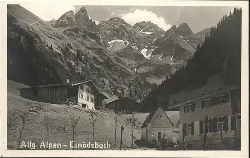 Oberstdorf Einoedsbach / Oberstdorf /Oberallgaeu LKR