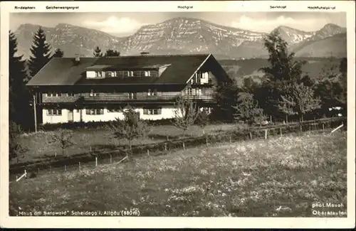 Scheidegg Allgaeu Haus am Bergwald / Scheidegg /Lindau LKR
