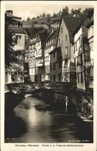 Monschau Friedrich Wilhelmbruecke / Monschau /Aachen LKR