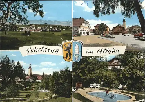 Scheidegg Allgaeu Tretbad / Scheidegg /Lindau LKR