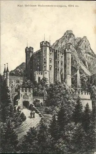 Fuessen Schloss Hohenschwangau /  /