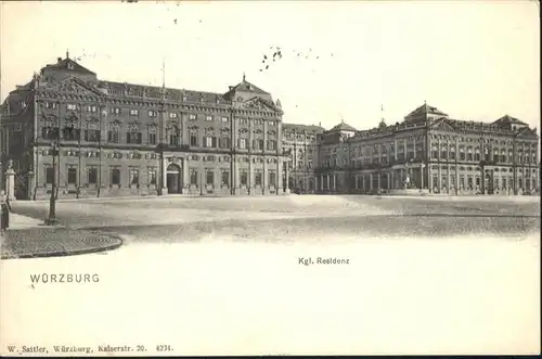 Wuerzburg Koenigliche Residenz / Wuerzburg /Wuerzburg LKR