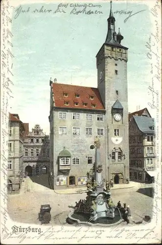 Wuerzburg Graf Eckhardt-Thurm / Wuerzburg /Wuerzburg LKR