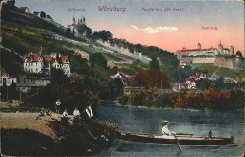 Wuerzburg Kolonie
Festung
Partie bei der Insel / Wuerzburg /Wuerzburg LKR