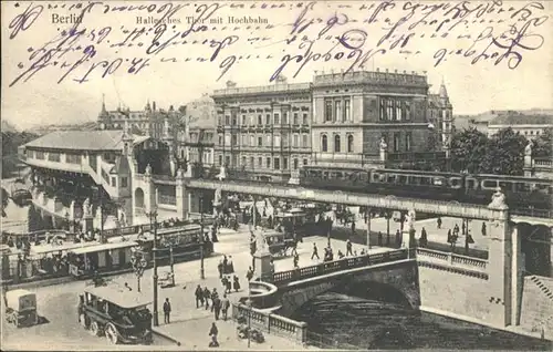 Berlin Hallesches Tor 
Hochbahn / Berlin /Berlin Stadtkreis