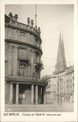 Berlin Alt-Berlin
Poststrasse / Berlin /Berlin Stadtkreis